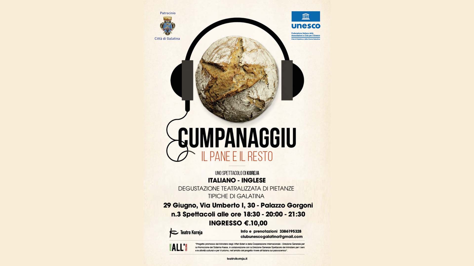 Cumpanaggiu - Il pane e ilresto