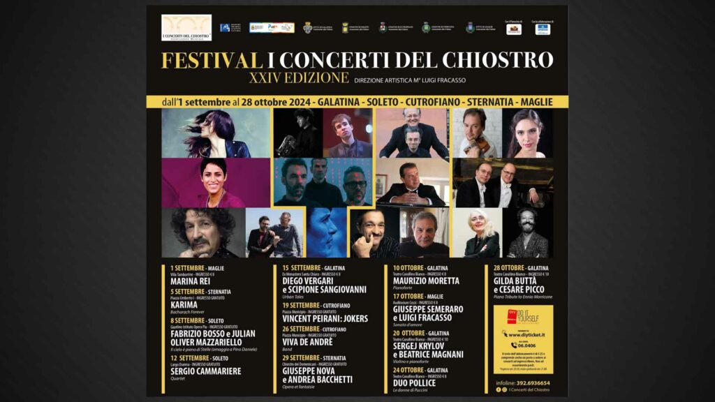 I Concerti del Chiostro – Presentazione XXIV Edizione