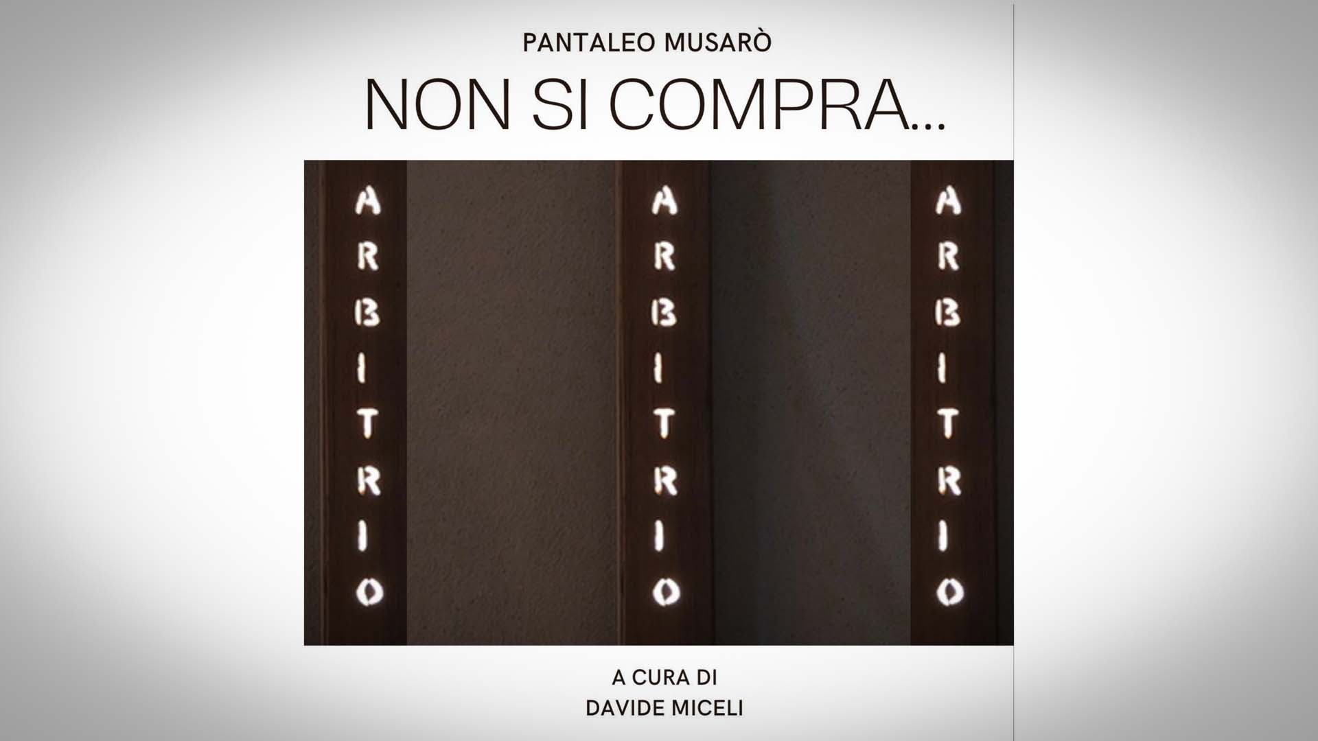 Mostra d'arte "Non Si Compra".