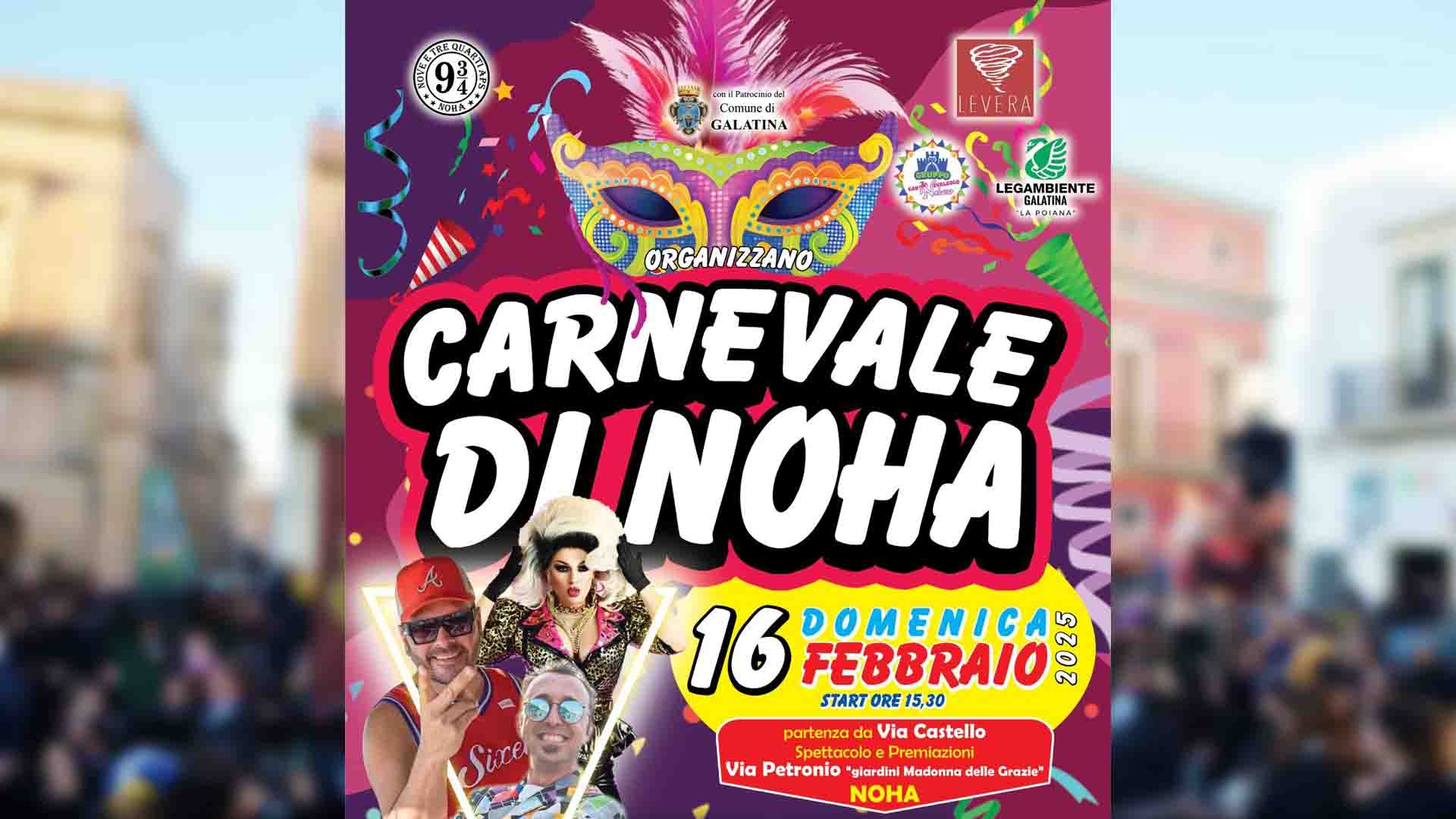 Carnevale Noha 2025